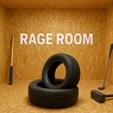 Rage room - De kletsbox